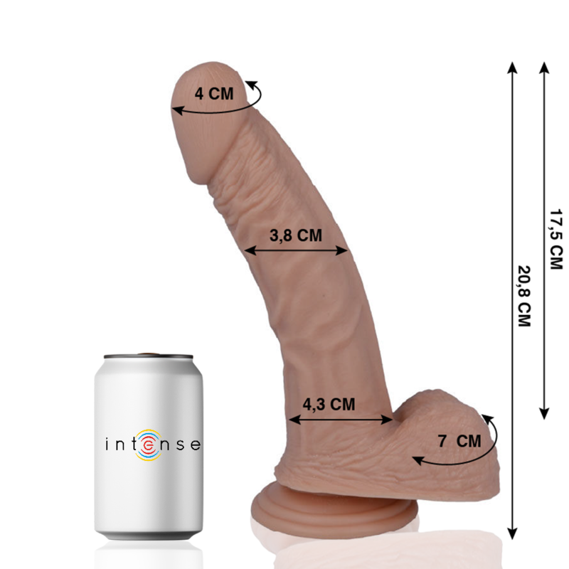 Realistic Male Sexual Toy - 20.8cm Length