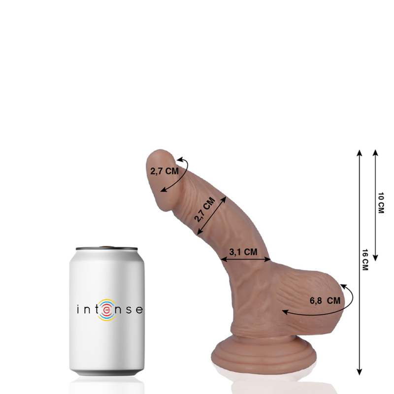 Realistic Double Cock 16 cm