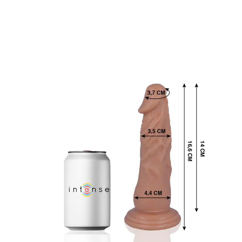 Realistic 16.6cm Cock with 4.4cm Girth