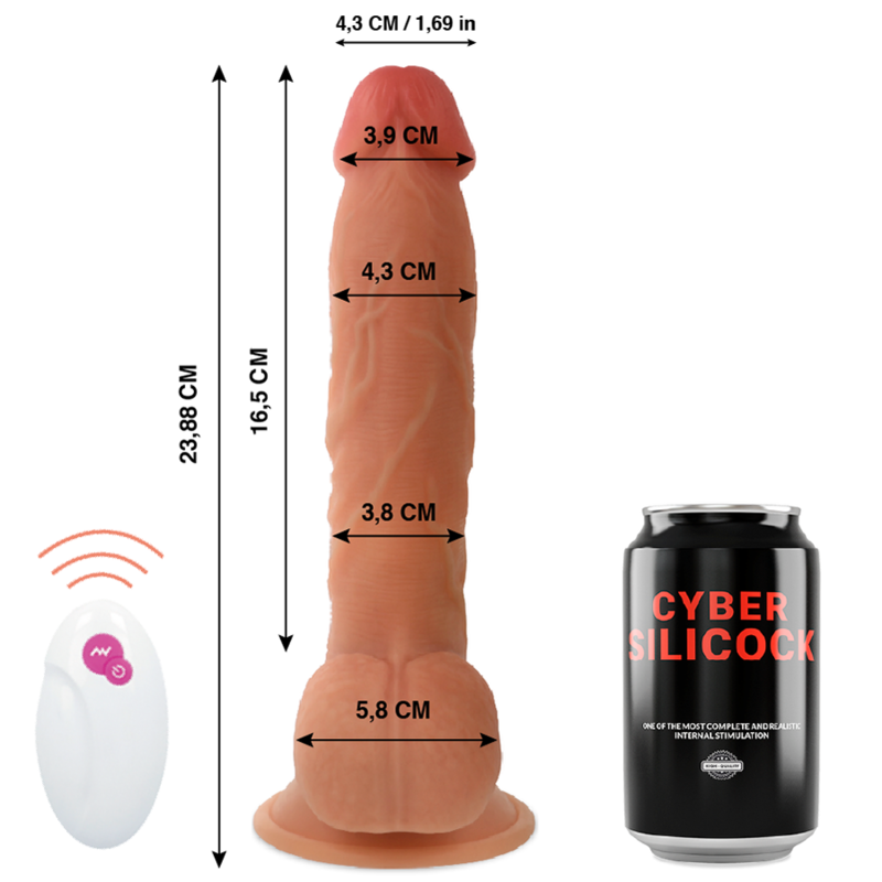Remote Control Realistic Mr John 23.88cm