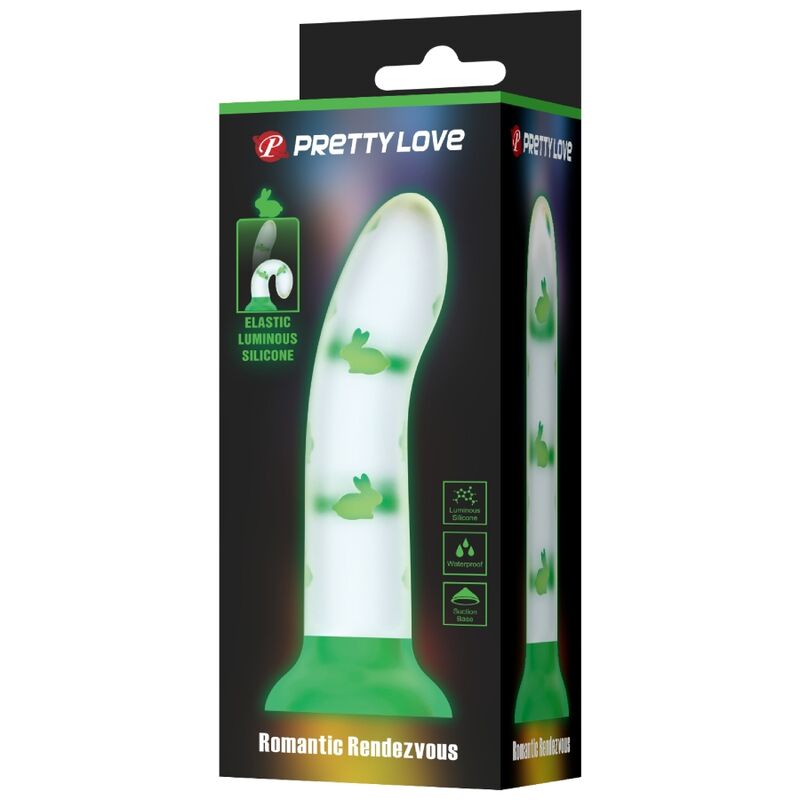 Magical Nightfall Luminous Green Dildo