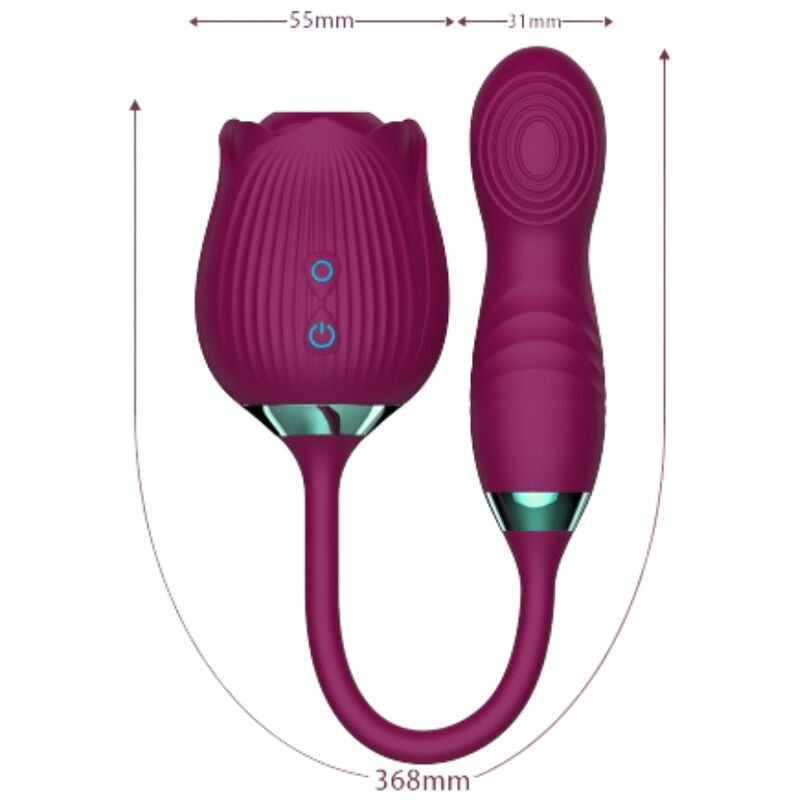Delight Flower Suction Vibrator