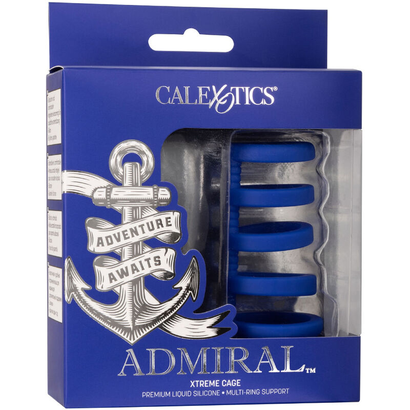 Jaula de Castidad Masculina Admiral Xtreme