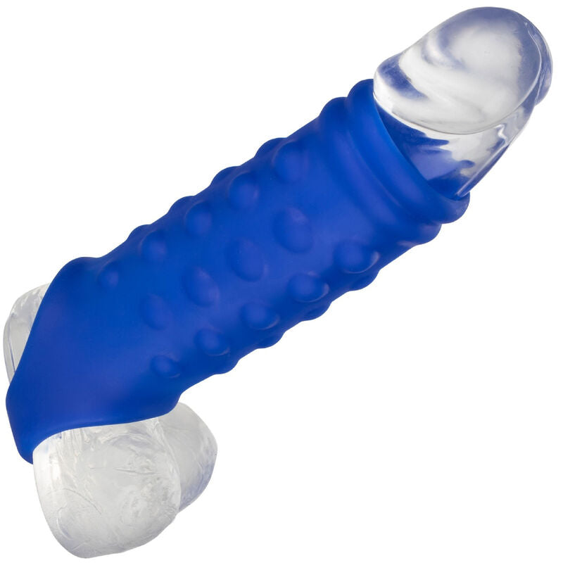 Funda de Pene de Silicona con Cuentas Admiral - Azul