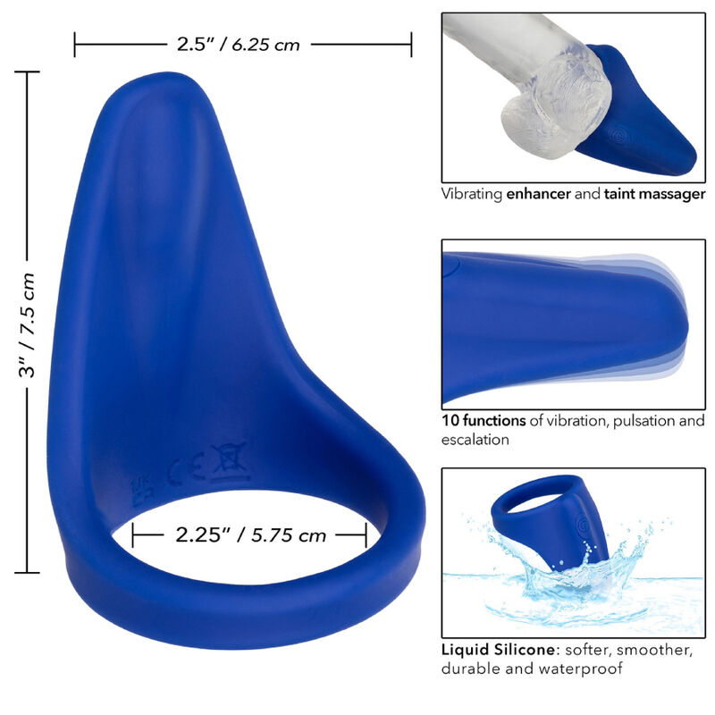 Masajeador de Perineo Azul Almirante
