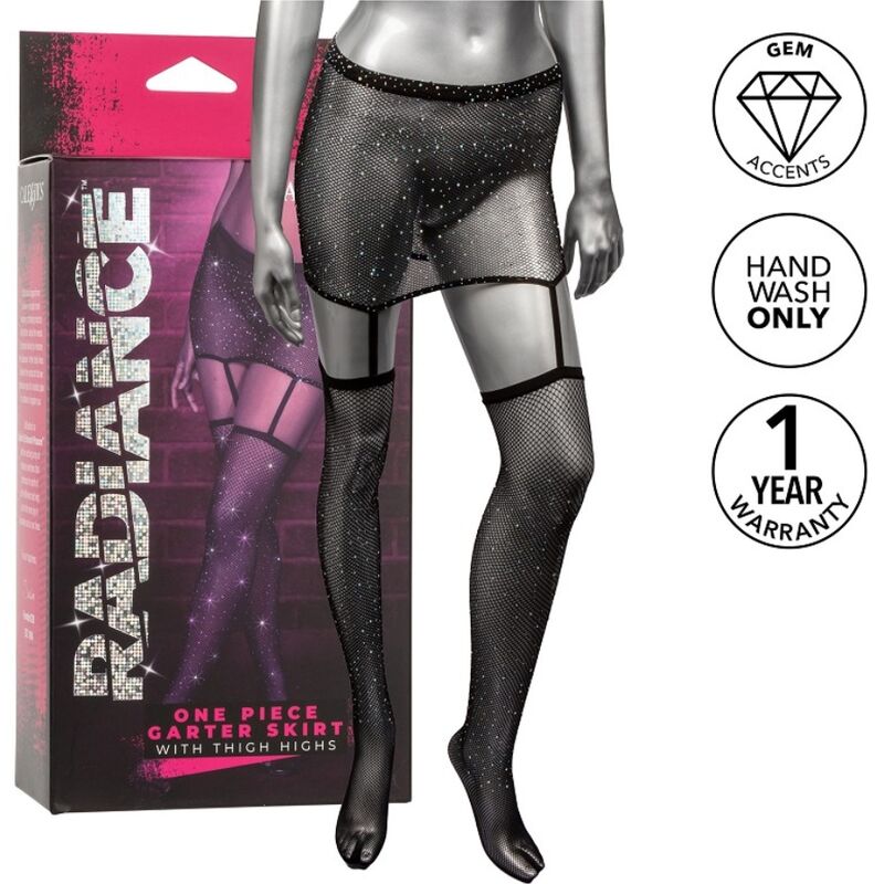Radiance Garter Skirt Thigh Highs
