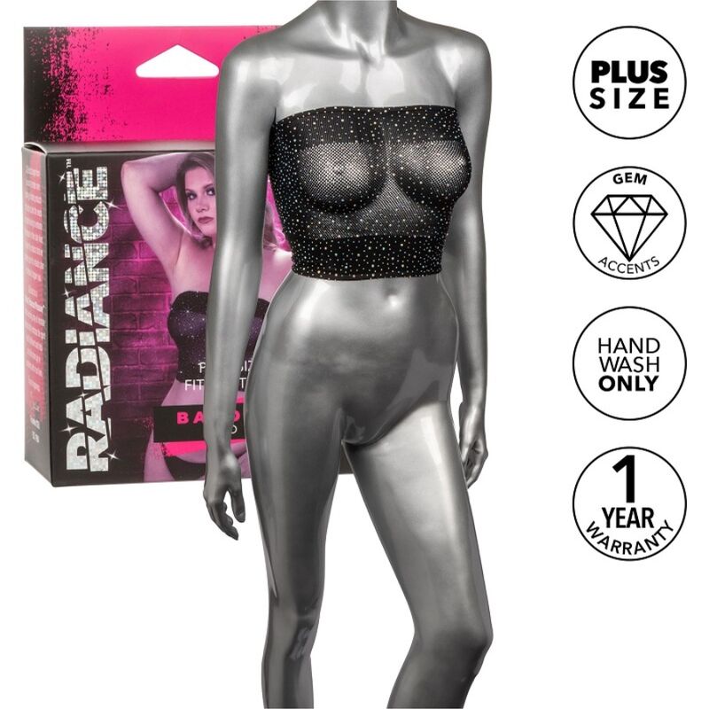 Radiance Plus Size Bandeau Lingerie Top