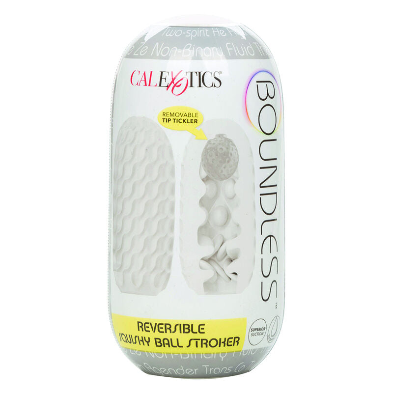 Masturbador Reversible con Bolas Suaves