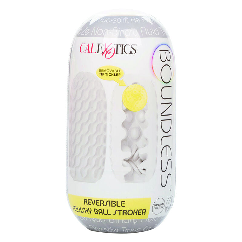 Masturbador Reversible con Bolas Suaves