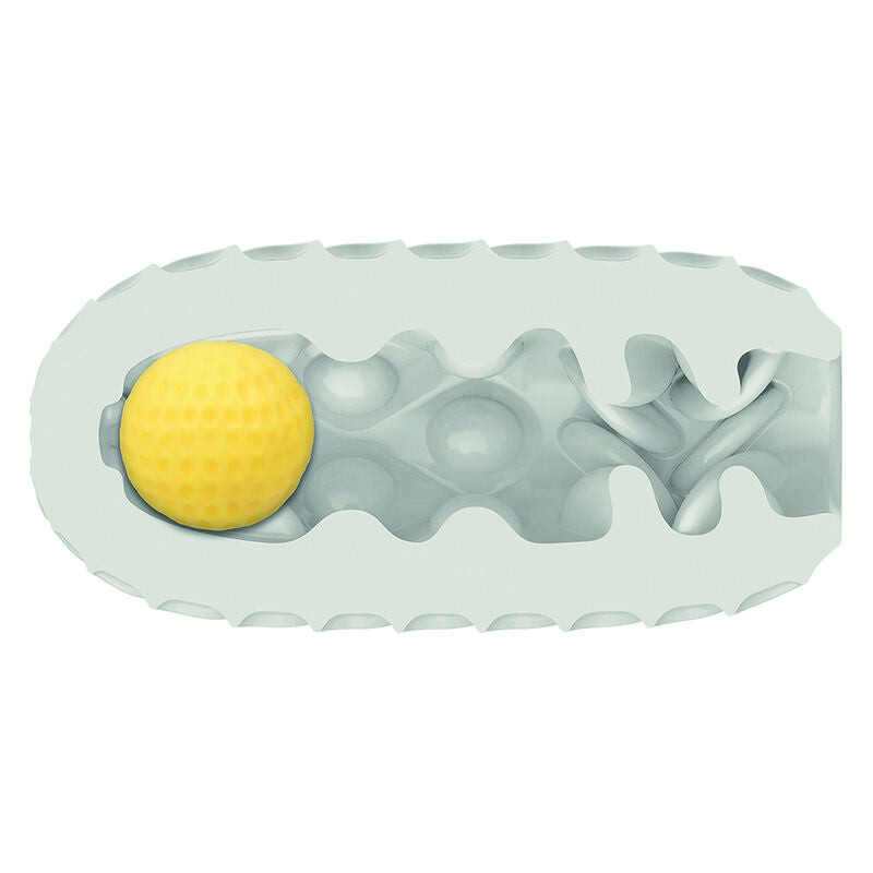 Masturbador Reversible con Bolas Suaves