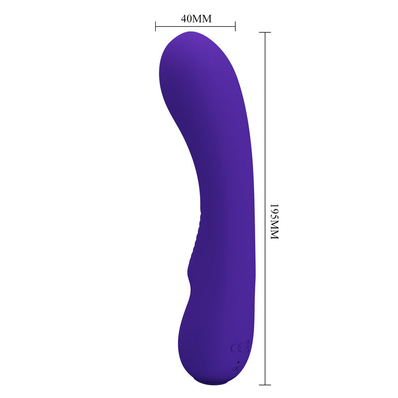 Prescott Rechargeable Purple Vibrator