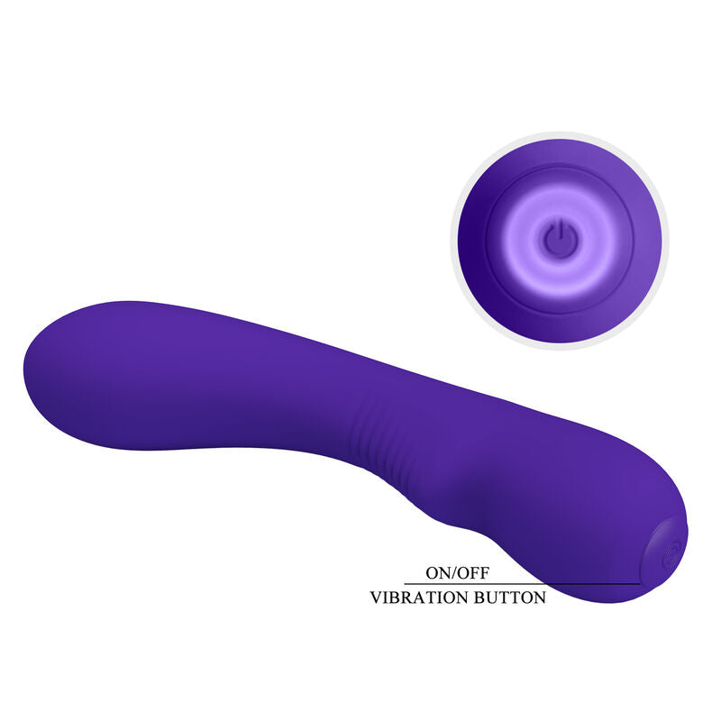 Prescott Rechargeable Purple Vibrator