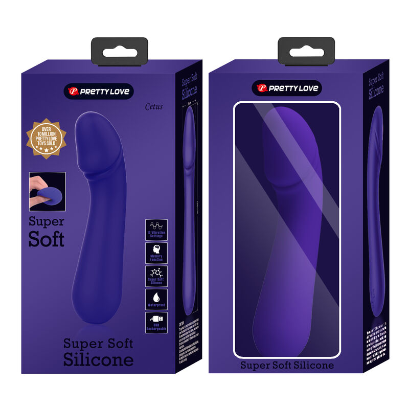 Cetus Purple Rechargeable Vibrator