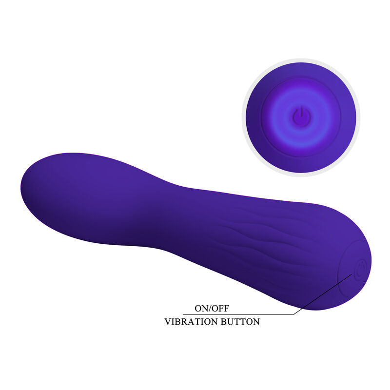 Faun Rechargeable Purple Vibrator
