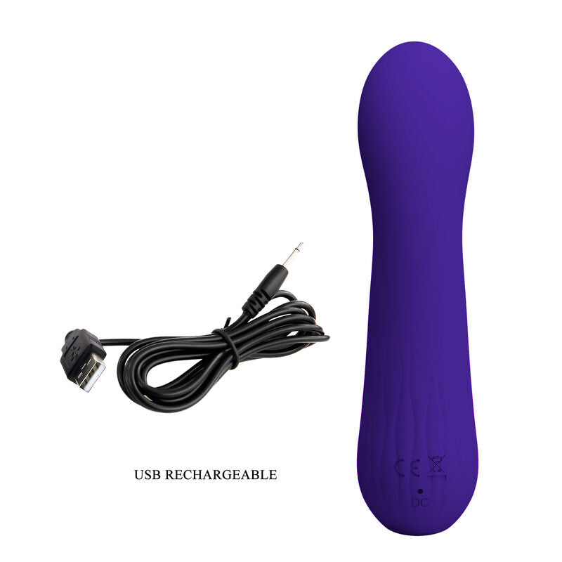 Faun Rechargeable Purple Vibrator