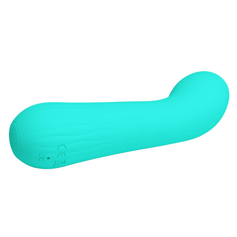 Faun Rechargeable Vibrator - Aqua Green