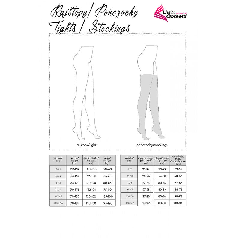 Grarddis Lc Xg042 Black Stockings