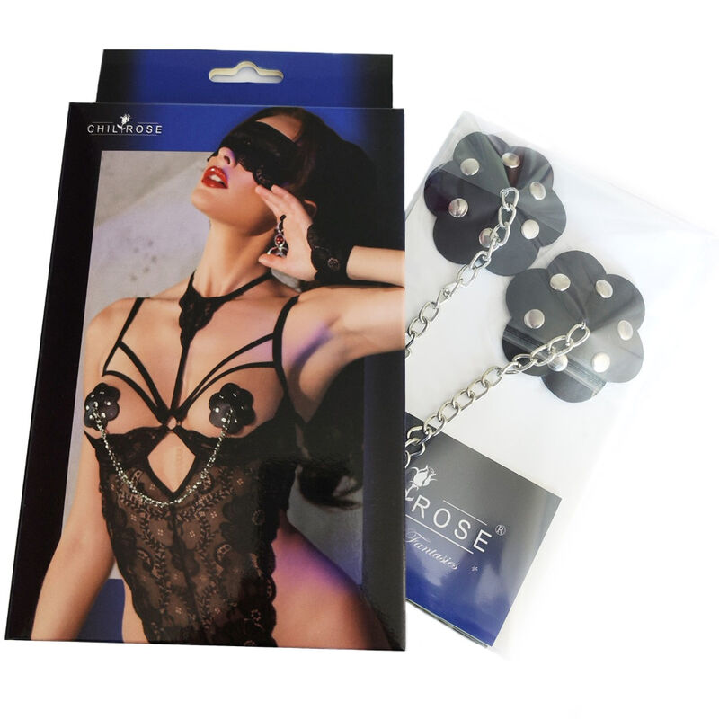 Elegant Black Nipple Covers CR 4675