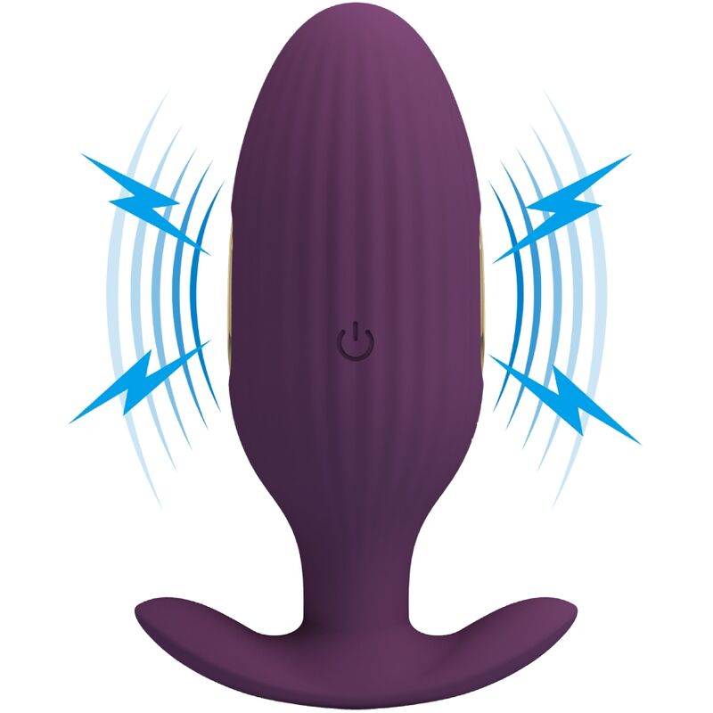 Jefferson App-Controlled Purple Anal Plug