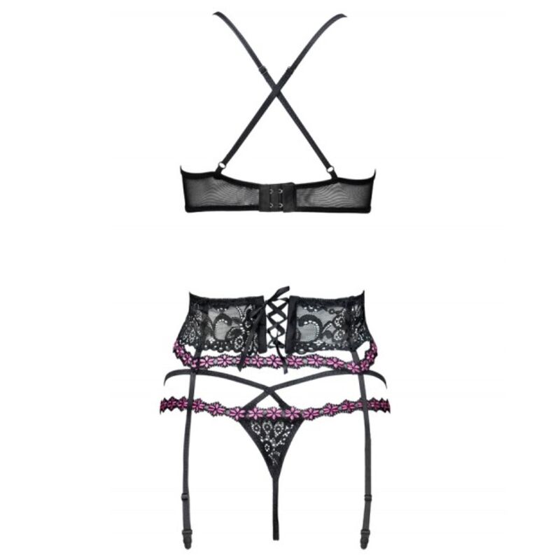 Conjunto de Lingerie Preta Snehana LC 90443