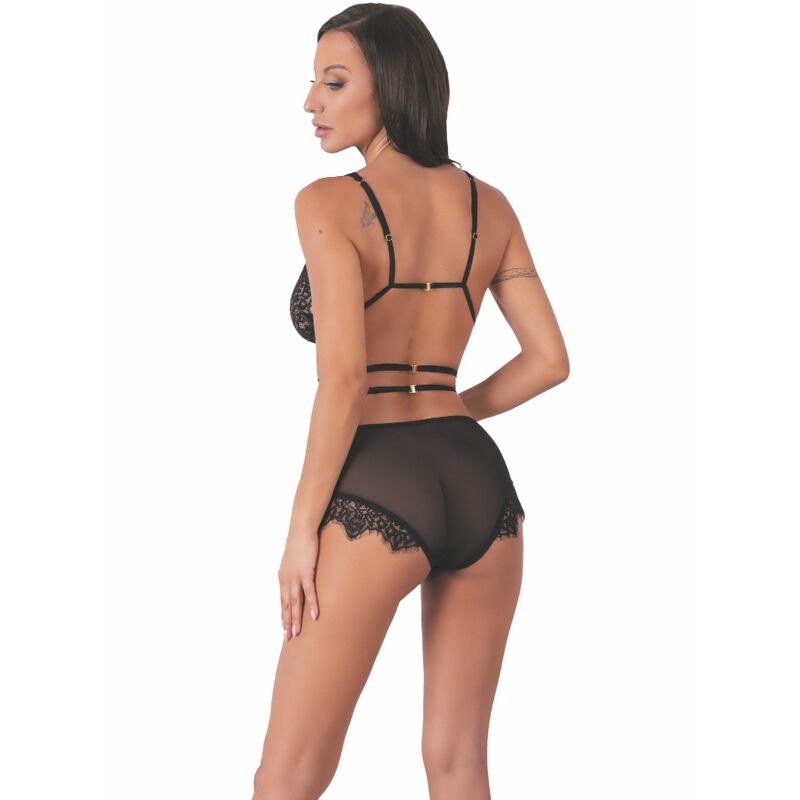 Drezna LC 90733 Black Lingerie Set