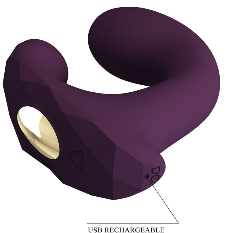 Vibrador con Control Remoto Billy - Morado
