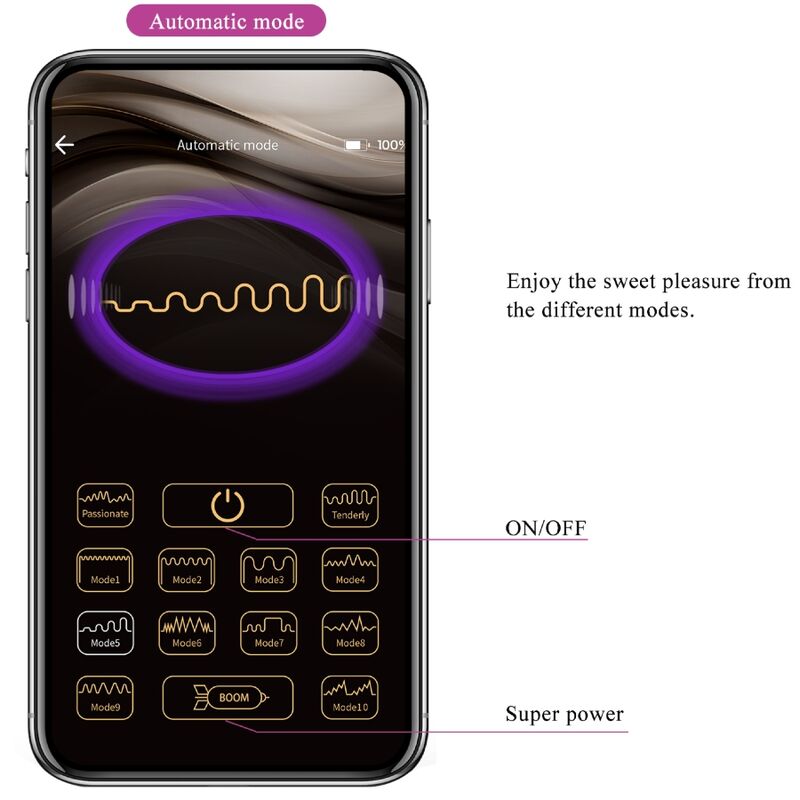 Vibrador con Control Remoto Billy - Morado