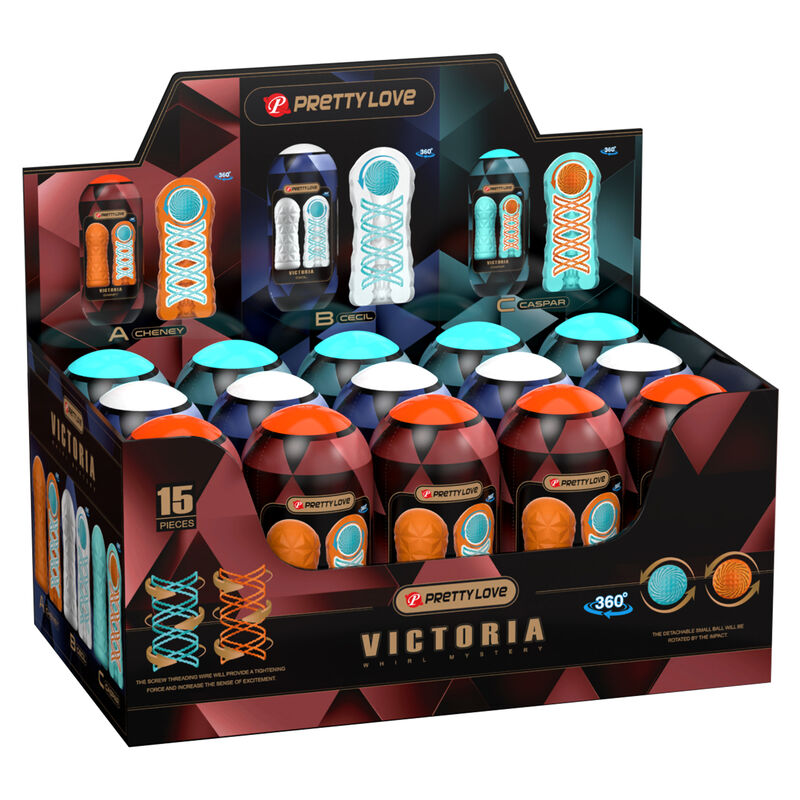 Victoria Masturbator Set - 15 Pieces