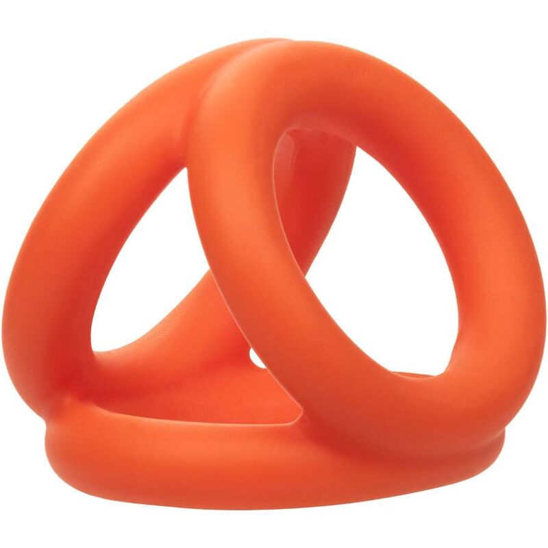 Anillo para pene Alpha Tri-Ring naranja