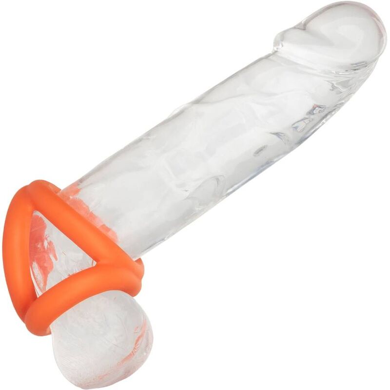 Anillo para pene Alpha Tri-Ring naranja