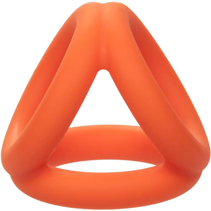 Anillo para pene Alpha Tri-Ring naranja