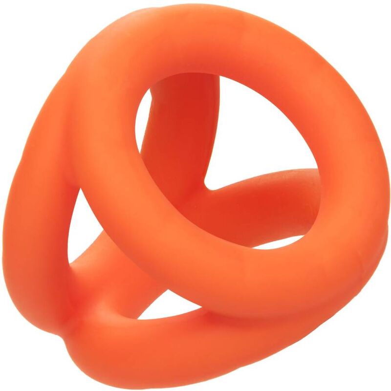Anillo para pene Alpha Tri-Ring naranja