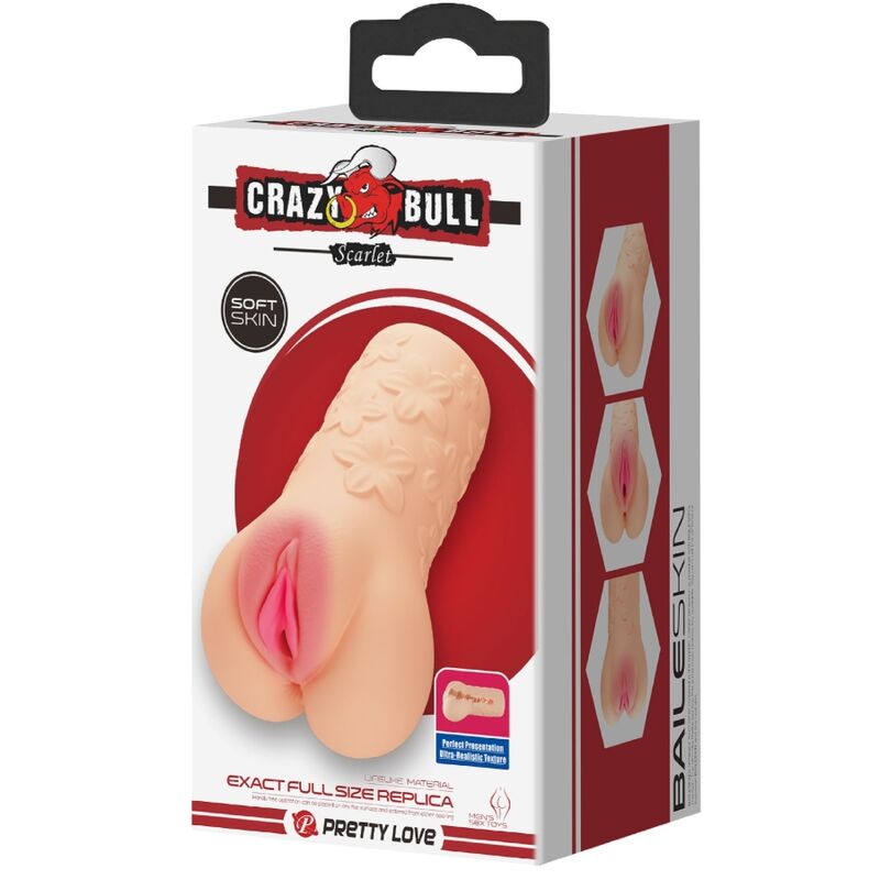 Masturbador Vaginal Escarlate