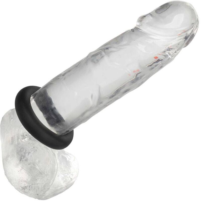 Alpha Prolong Medium Black Cock Ring