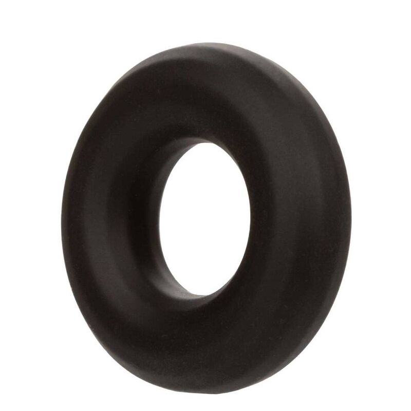 Alpha Prolong Medium Black Cock Ring