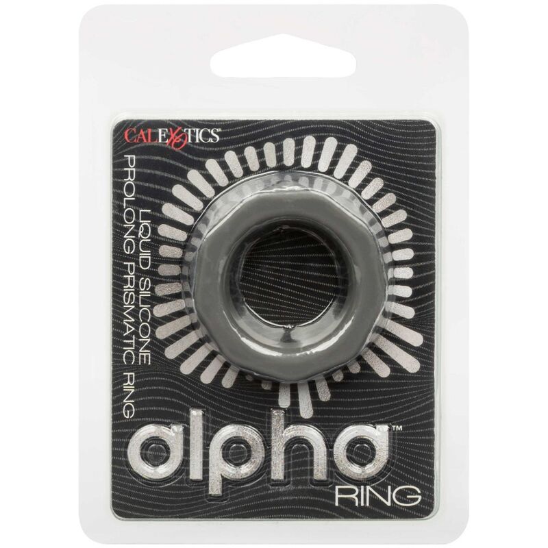 Alpha Prolong Prismatic Cock Ring - Grey