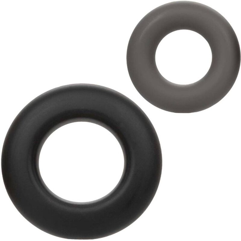 Alpha Prolong Set of 2 Erection Rings - Grey