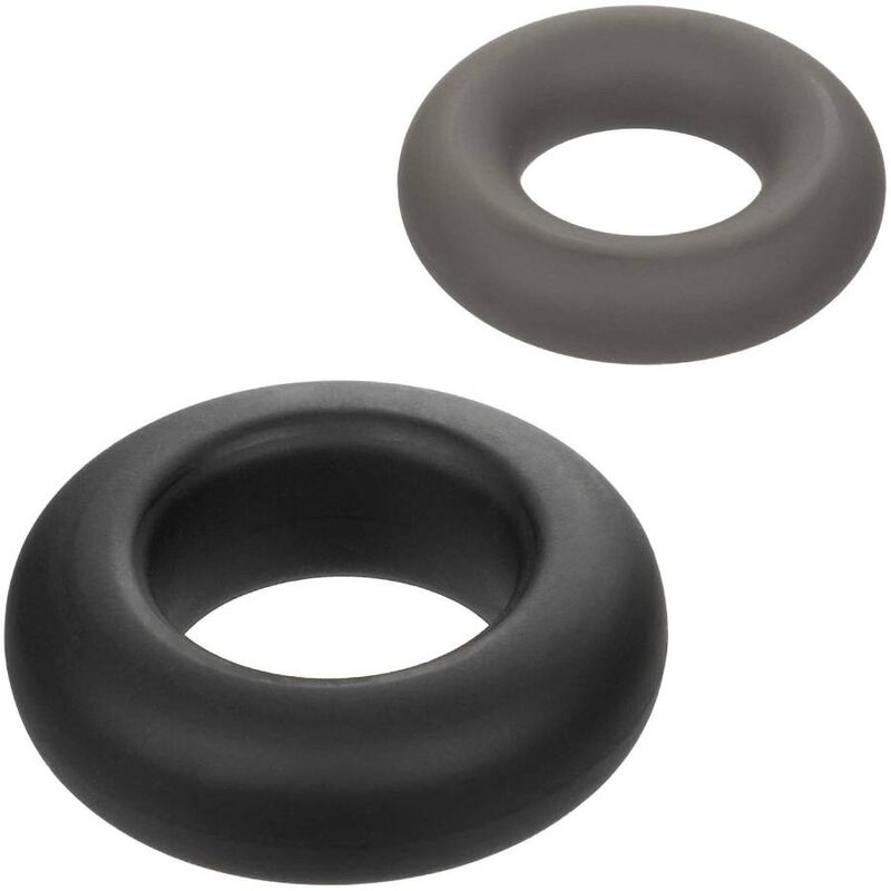 Alpha Prolong Set of 2 Erection Rings - Grey
