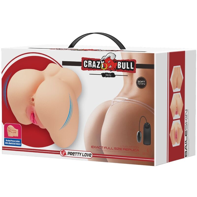 Mila Realistic Dual Entry Vibrator