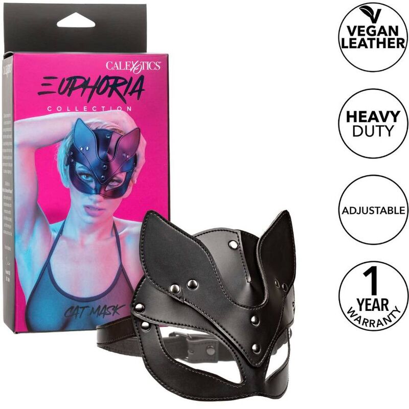 Máscara BDSM de Gato Euphoria