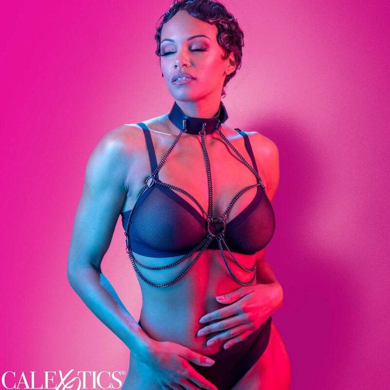 Coleira de Arnês com Correntes Múltiplas Euphoria