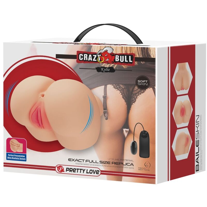 Kylie Realistic Vagina & Anus Vibrator