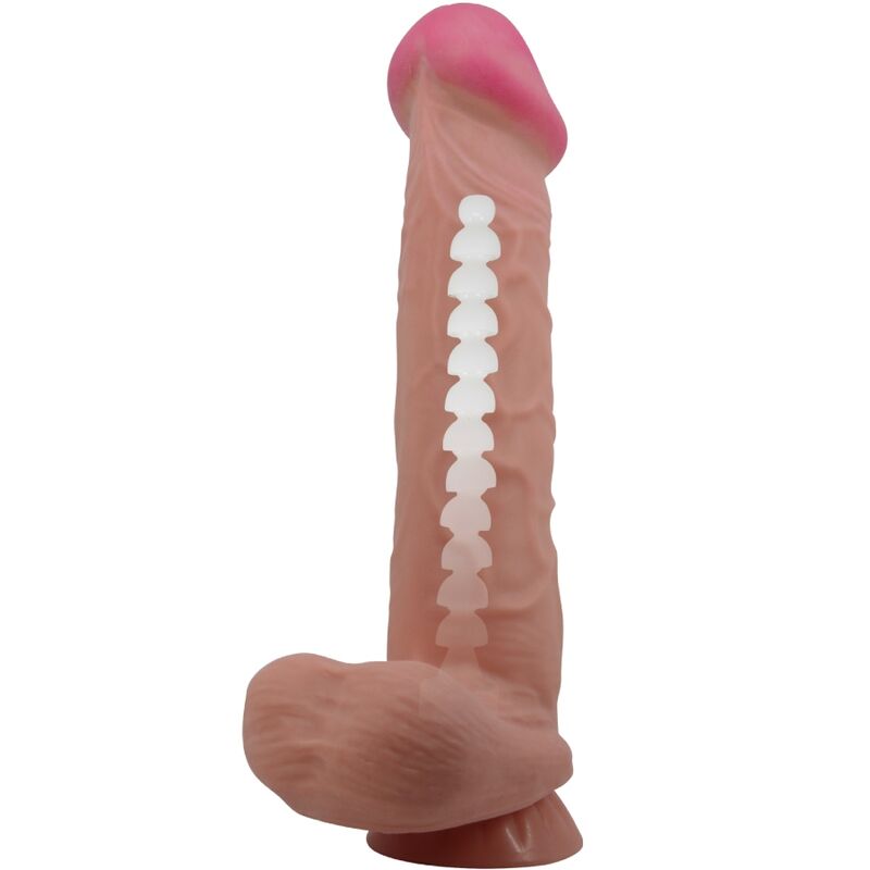 Sliding Skin Realistic Dildo 26cm Brown