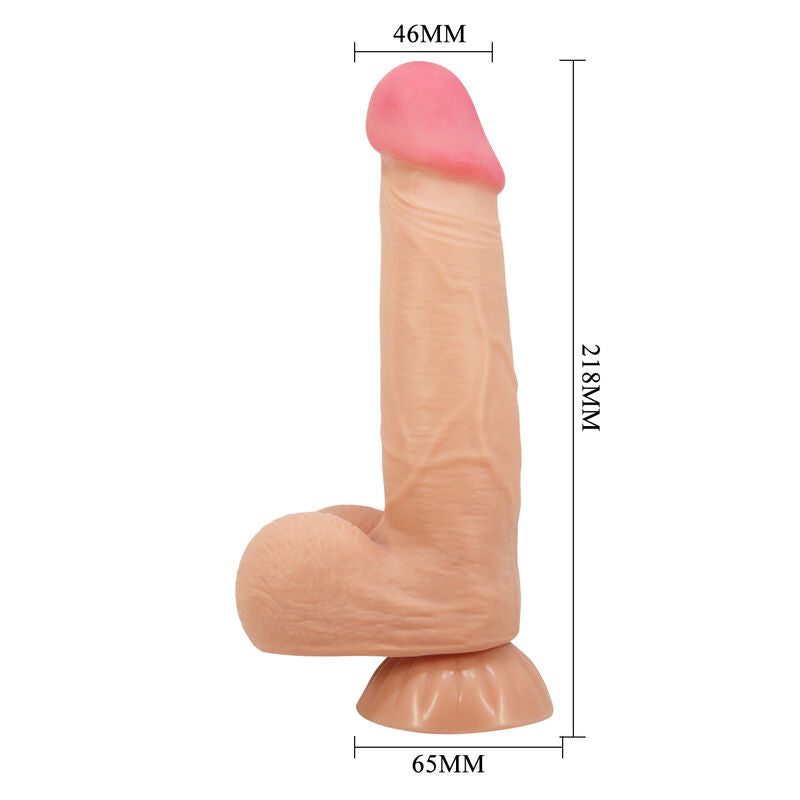 Sliding Skin Realistic Dildo with Suction Cup