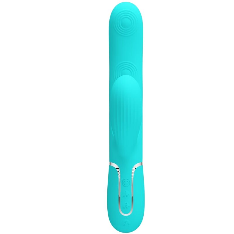 Perlita 3-in-1 G-Spot Vibrator - Aqua