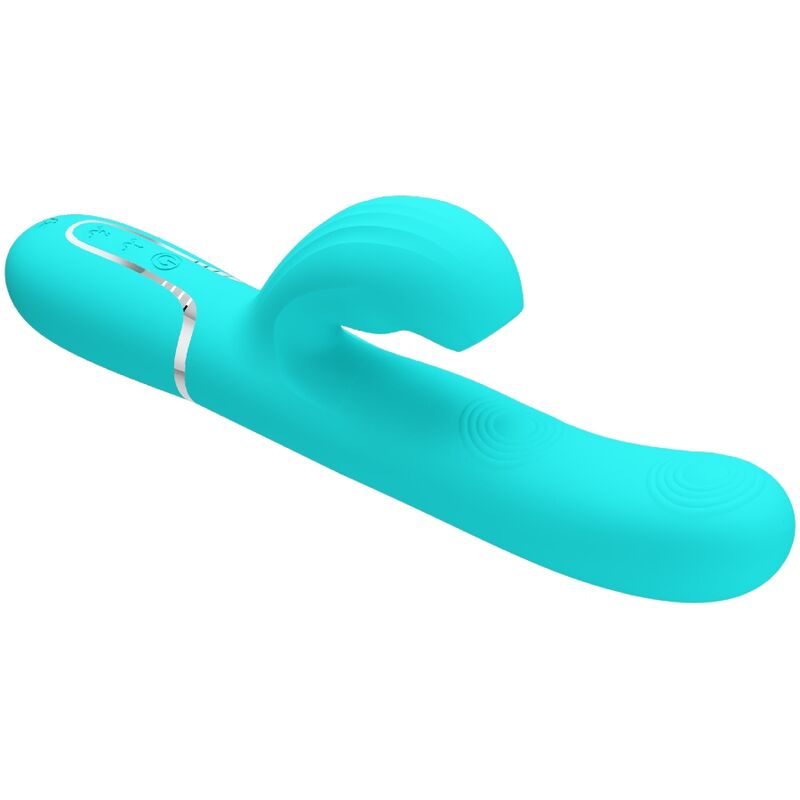 Perlita 3-in-1 G-Spot Vibrator - Aqua