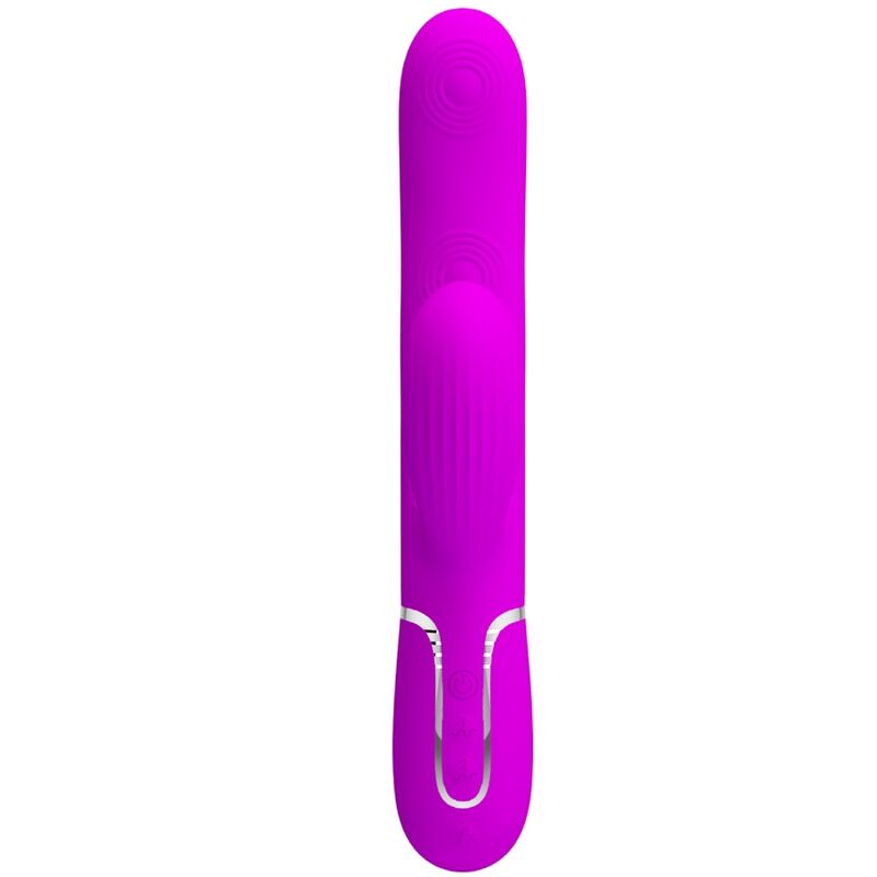 Vibrador Perlita 3 en 1 para Punto G - Violeta
