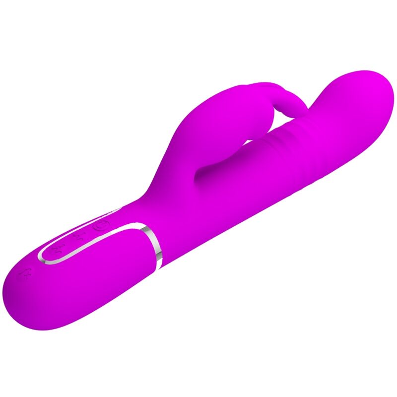 Coale Violet Rabbit Vibrator with Pearls