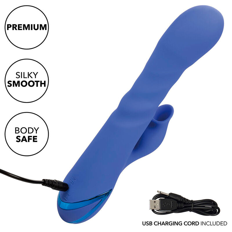 Vibrador y Succionador Azul L.A Love