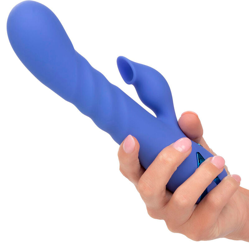 Vibrador y Succionador Azul L.A Love